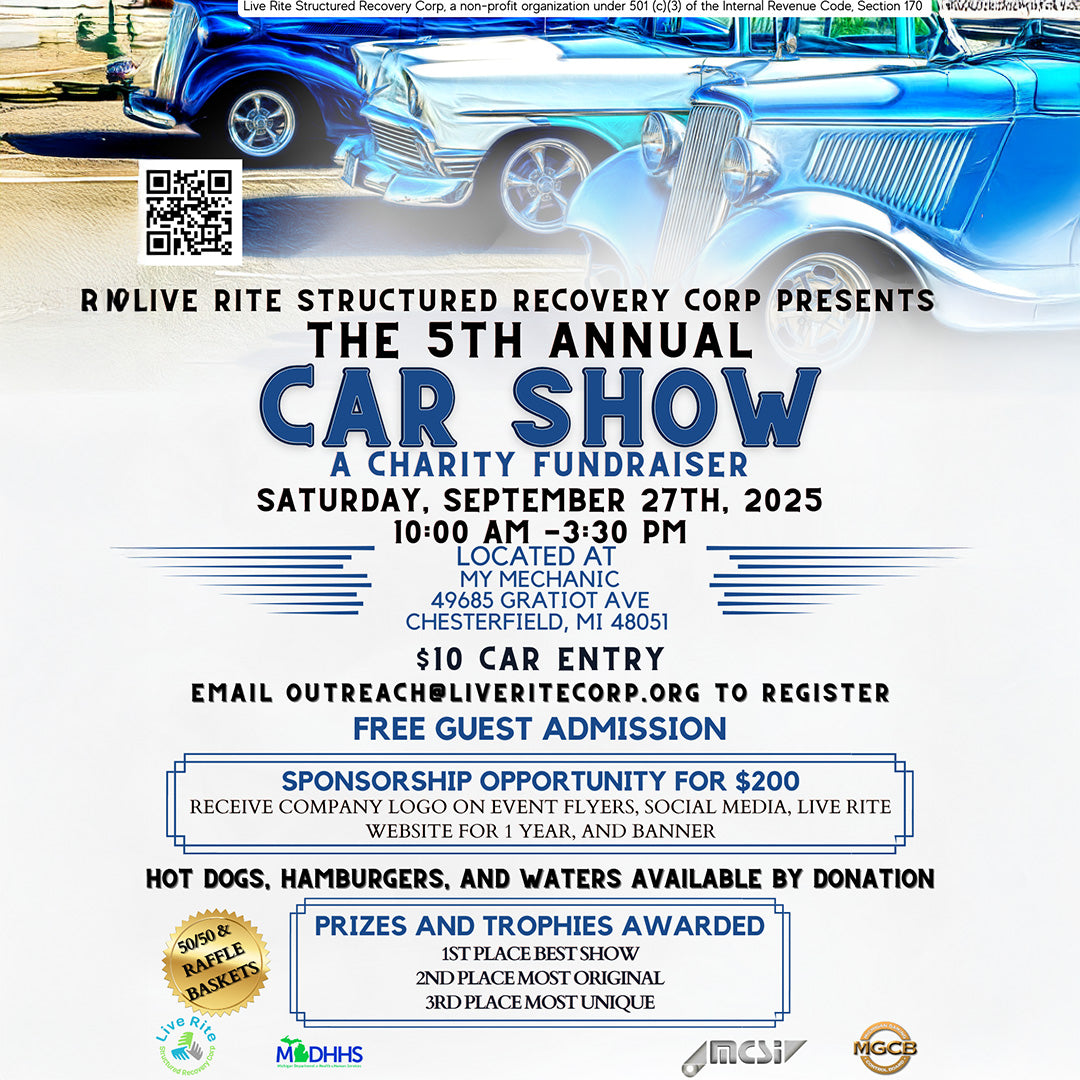 Live Rite’s 5th Annual Car Show