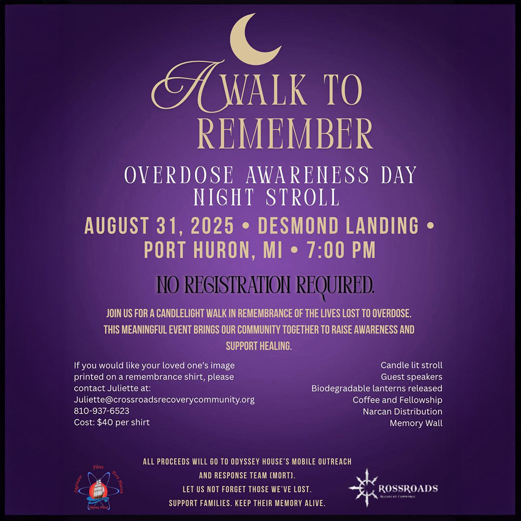 A Walk to Remember – Overdose Awareness Day Night Stroll